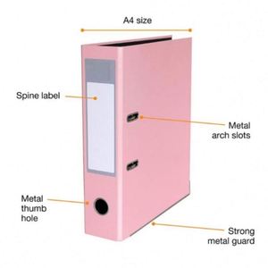 Classeur à levier A4 A5 à deux trous pour documents, organiseur de classement, dossier de classement, classeur de bureau, format arqué - Vente chaude - Product Image 2