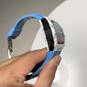 Nuevo Reloj Mecánico de Diseño para Hombre 2026, Versión Alta 35-02, con Movimiento de Cuerda Automática y Correa de Carbono - Product Image 3