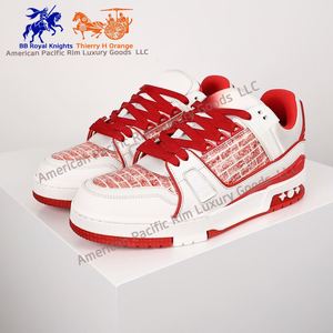 Chaussures de sport de haute qualité à semelle épaisse, design tendance, pour la course, la marche, le fitness, baskets décontractées, chaussures de skateboard - Product Image 1