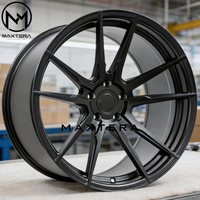 Jantes de voiture de tourisme Maxtera forgées sur mesure de style RF12 pour Porsche 911 BMW Corvette Camaro Mustang Shelby GT500 GT-R en alliage