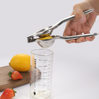 Vevor — presse-citron manuel en acier inoxydable, outil en métal massif pour jus d'orange