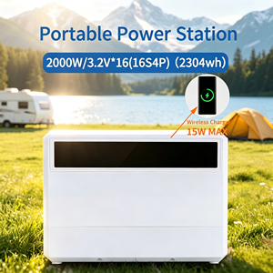 Station d'alimentation portable extérieure 2000W, stockage d'énergie au lithium, prix abordable, générateur <span class=keywords><strong>solaire</strong></span> de secours <span class=keywords><strong>pour</strong></span> voiture - Product Image 3
