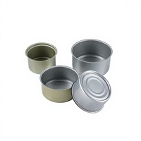 Boîte de conserve personnalisée 185g 307*111, 2 pièces, emballage métallique de qualité alimentaire, boîtes de conserve vides pour thon avec couvercles faciles à ouvrir 307