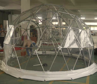 Tente Igloo en PVC Transparent imperméable, dôme, Transparent, géometrique, maison, prix d'usine