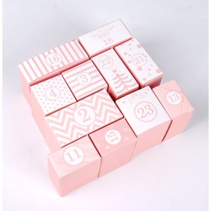 Luxury Gift Set <b>Candy</b> Chocolate Double Door <b>Box</b> Paper Countdown <b>Box</b> Beauty CosmeticsPackaging Arrival Calendar <b>Box</b>, Customizable - Product Image 6