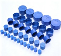Tappo in Plastica a Scatto per Tubi Esterni, Copertura Antipolvere per Tubi in Acciaio Rotondi, Diametro Esterno 6.3-914mm, Vendita Diretta dalla Fabbrica