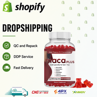Fournisseurs de produits de suppléments en dropshipping : Gummies de Maca pour l'amélioration des fesses et des hanches, Maca noire, Aguaje – Agent de sourcing performant