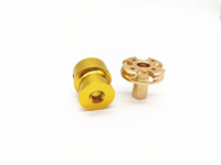 Servicio de Mecanizado de Precisión y Rápido de Piezas de Latón por CNC, Fresado y Torneado de Prototipos para Aluminio, Metal y Latón