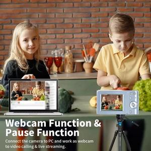 Cámara Portátil 4K 48MP con Enfoque Automático, Zoom 16X, Pantalla de 2.4 Pulgadas, Grabadora de Video Digital para YouTube y Vlogging - Product Image 3