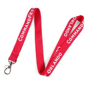 Wholesale Custom Shape Printed Jacquard Special Thick <b>Polyester</b> <b>Lanyard</b> - Product Image 1