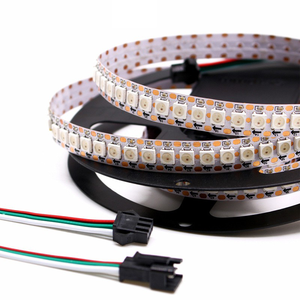 WS2812 DC5V Leds/m بكسل مستقل معالجة قابلة للبرمجة بألوان كاملة تتبع تدفق ملهى ليلي بار ضوء زخرفي - Product Image 5