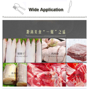 QDMECH, gran oferta de octubre, cortador de huesos eléctrico de buen rendimiento, corte de carne y huesos congelados de alta eficiencia - Product Image 5
