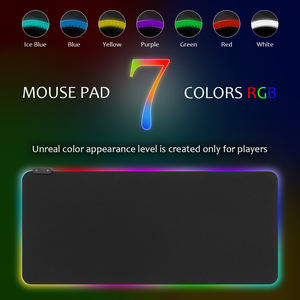 Коврик для мыши с рисунком, Неопреновый резиновый водонепроницаемый игровой коврик для мыши со светодиодной подсветкой, RGB, размер XL, XXL, <span class=keywords><strong>XXXL</strong></span>, с пользовательским дизайном - Product Image 4