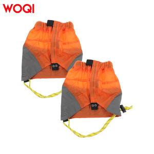 Guêtres de neige Woqi orange en néoprène imperméable et anti-sable 20x22cm pour trail running, randonnée, ski, chasse, escalade - Product Image 2