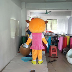 Efun quantité minimale de commande 1 PC Costume de mascotte <span class=keywords><strong>renne</strong></span> de Noël personnalisé professionnel Costume de mascotte de bonhomme de neige Père Noël cartoon à vendre - Product Image 6