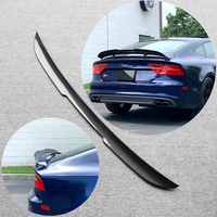 Aileron arrière noir A7 S7 C7(2011-2018) aileron de coffre arrière pour Audi A7 S7 C7 Aileron noir de style TIM
