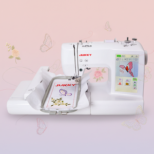 Máquina de Coser Doméstica Automática ES-5 Popular con 96 Tipos de Diseños, Soporte USB y Pantalla Táctil LCD - Product Image 1