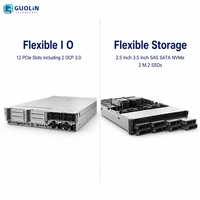 Serveur en rack FusionServer 2258H V8 2U pour le déploiement en périphérie et l'informatique embarquée