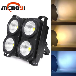 4x100W COB LED <span class=keywords><strong>Blinder</strong></span> Spotlight Putih Hangat & Dingin DMX512 Lampu Panggung untuk Pertunjukan KTV Dj Pernikahan Klub Bar Pesta - Product Image 4