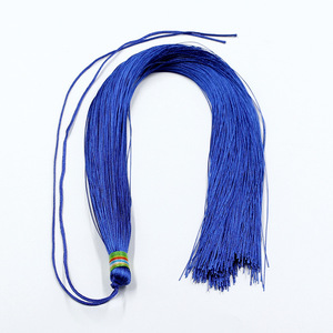 Gland tissé à la main en polyester de 30 cm, style rétro décoratif, pour accessoires de fabrication de bijoux et d'épées Guqin - Product Image 5