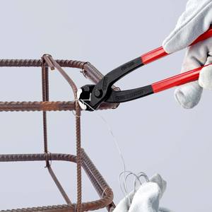 Alicates KNIPEX 99 01 280 SB (Alicates para cemento y metalurgia) con revestimiento de plástico negro 280 mm - Product Image 3