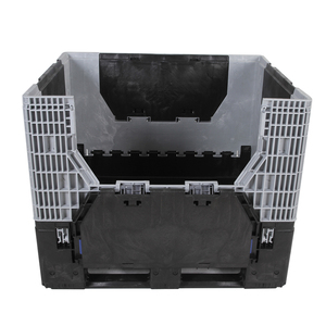 Grote Bulk Zware Stapelbare Opvouwbare <span class=keywords><strong>Container</strong></span> Logistiek Transport Bulk Plastic Pallet Box/Bak Voor Opslag - Product Image 2