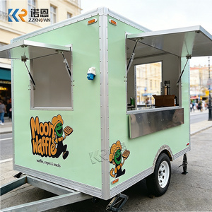 Camión de Comida Móvil Pequeño <span class=keywords><strong>en</strong></span> Perfecto Estado <span class=keywords><strong>para</strong></span> Cafetería o Panadería, Remolque de Hot Dogs y Quiosco de Café <span class=keywords><strong>en</strong></span> Venta <span class=keywords><strong>para</strong></span> Venta de Aperitivos - Product Image 5
