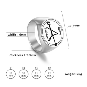 R521 <span class=keywords><strong>Apolo</strong></span> el <span class=keywords><strong>Dios</strong></span> DE LA Luz y La Literatura en la mitología griega antigua Talismán Amuleto Joyería Anillo de acero inoxidable cortado con láser - Product Image 2