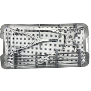 Medical Orthopedic Spine <strong>PEEK</strong> <strong>Lumbar</strong> TLIF -PLIF <strong>Cage</strong> <strong>Lumbar</strong> <strong>PEEK</strong> <strong>Cage</strong> Spine Surgery Instrument Set