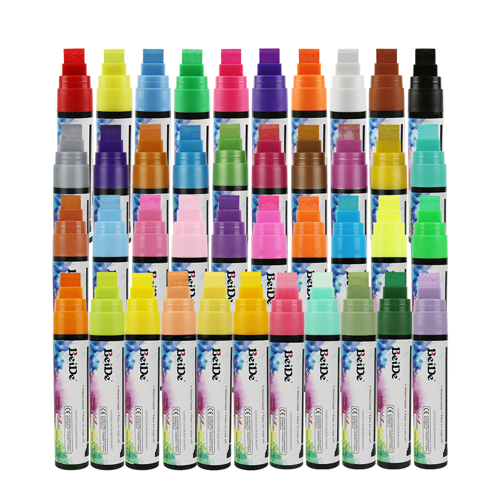 15mm Broad Nib Permanent Waterproof Water Based Paint Marker Pens Acrylic Pen For Wall Advertising