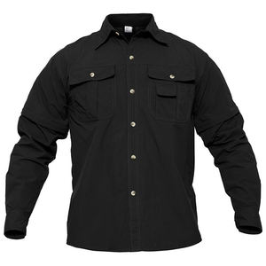 Feiny Uniforms Men's Full Sleeve Tactical Shirt Cotton Casual Shirt Long Sleeve for Hiking Climbing Hunting Shirt - Product Image 3