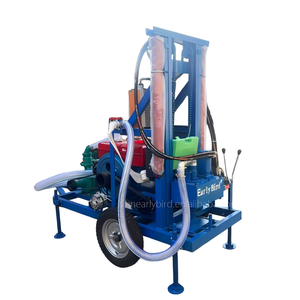 100m 200m di động perforadora de Pozo de Agua Mini artesian Trailer gắn Giàn Khoan Giếng Nước giá tốt nhất - Product Image 1