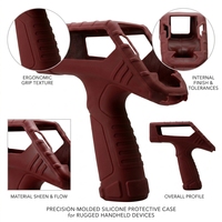 Casing Silikon Anti Guncangan SciAps untuk Analisa Mineral XRF, Pelindung Spektrometer Tahan Lama, Kulit Pelindung untuk Eksplorasi Pertambangan, Warna Dapat Disesuaikan
