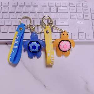ミニタートルキーチェーンPVC環境にやさしいカスタマイズ可能な子供用キッズ財布車のキーアクセサリー - Product Image 5
