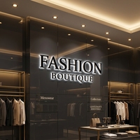 Enseigne professionnelle personnalisée en lettres 3D, lettres en acrylique, logo LED pour magasin de jus, enseigne murale extérieure pour magasin
