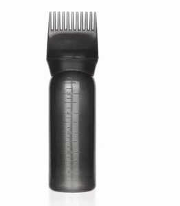 หวีพลาสติกสำหรับย้อมผมพร้อมแปรงหวีผมสีดำย้อมผมด้วยน้ำมันพร้อมแปรงผลิตภัณฑ์ใหม่ขนาด170มล. 180มล. - Product Image 2