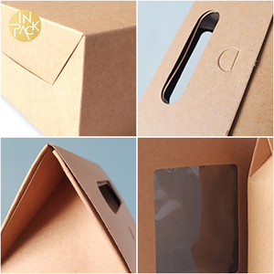 Cajas de Regalo Pequeñas de Lujo al por Mayor, Caja de Cartón <span class=keywords><strong>Elfbar</strong></span>, Caja de Regalo de Papel Kraft Blanco con Ventana - Product Image 4