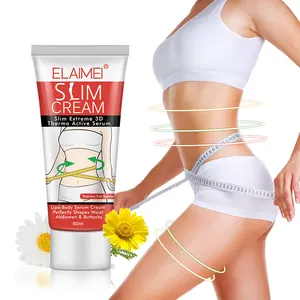 Crème chaude anti-cellulite bio rapide en 3 jours Crème corporelle amincissante pour l'estomac Gel amincissant pour le ventre Crème amincissante naturelle en gros