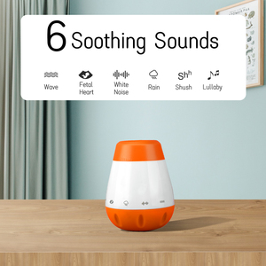 Machine sonore de sommeil de bébé <span class=keywords><strong>Bruit</strong></span> blanc Chargement USB Audio 6 sons apaisants Machine à <span class=keywords><strong>bruit</strong></span> blanc - Product Image 5