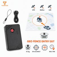 Traceur GPS sans fil compact 41,6 g pour véhicule, triple GPS BeiDou LBS, protocole ouvert, géolocalisation entrée/sortie, dissimulable partout