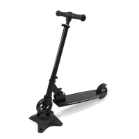 Trottinette pliable à 2 roues pour filles garçons, trottinettes à hauteur réglable et lumineuses pour enfants