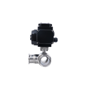 Válvula de bola de acero inoxidable de tres vías con giro de un cuarto de vuelta, marca IP67 HL, para agua, aceite y óxido nitroso - Product Image 3