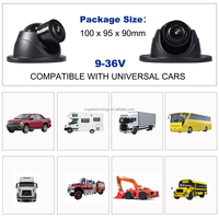 Caméra de recul automobile étanche IP68, couleur réglable, 9-36V DC, HD 1080P, vision nocturne, pour camion, camping-car