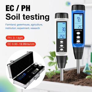 เครื่องวัดค่า <span class=keywords><strong>pH</strong></span> และ <span class=keywords><strong>EC</strong></span> ในดินแบบดิจิทัลรุ่นใหม่ ความแม่นยำสูง พร้อมชุดทดสอบดินแบบพกพาสำหรับการวิเคราะห์และตรวจสอบดิน - Product Image 2