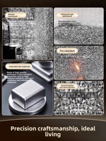 Panneaux acoustiques translucides en mousse d'aluminium à motif ciel étoilé pour plafond, mur extérieur et mur de fond