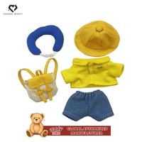 Chasingbeauty Teddy ISLAND – Ours en peluche sous licence mondiale, design créatif, polyester, 14-17 cm (sans sac ni oreiller de cou)
