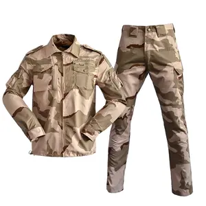 ÉCHANTILLON GRATUIT 728 Costume de camouflage pour hommes de haute qualité Combinaison d'entraînement spéciale de camping