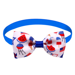 Independence Day Pet Bow the <span class=keywords><strong>Old</strong></span> Glory Printing Dog <span class=keywords><strong>Hair</strong></span> Tie Bow Accesorios para el cabello - Product Image 6
