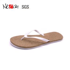 Nicecin-Chanclas de cáñamo para mujer, plantilla con logotipo personalizado, chanclas baratas para ocio - Product Image 5