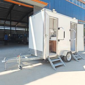 Mobile Toilet Outdoor Event Wedding Restroom Trailers Luxury <b>Porta</b> <b>Potty</b> Trailer with DOT VIN - Product Image 2